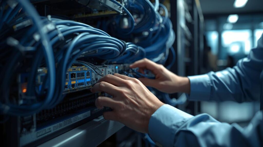 network and wifi installation | Htech Knight Security Systems