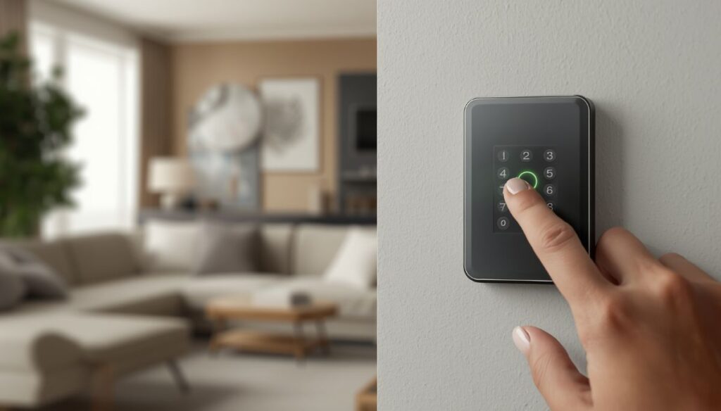 how to reset alarm system