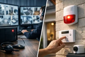Monitored vs Unmonitored Alarm System