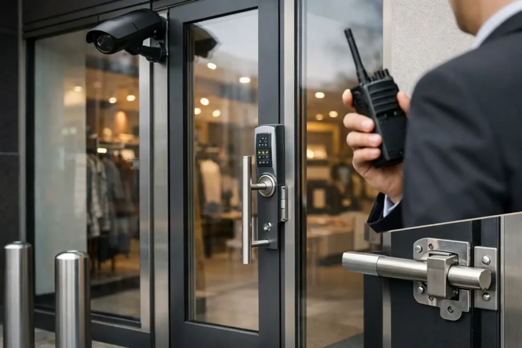 How to Secure a Storefront Entrance Right