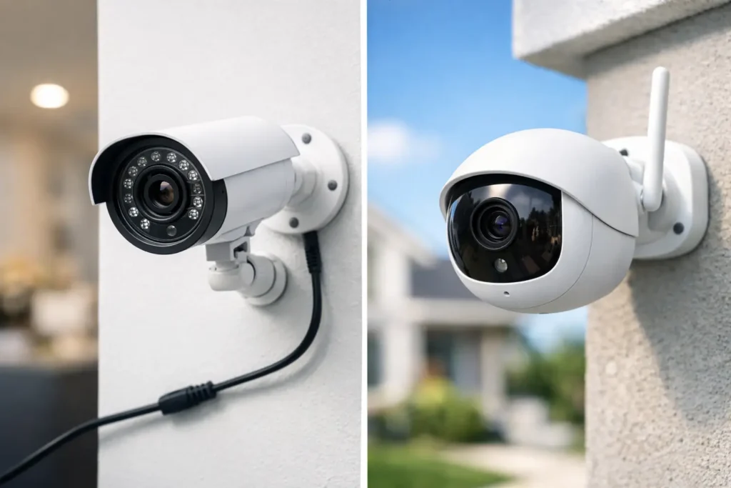 Wired Cameras vs Wireless Cameras Compared